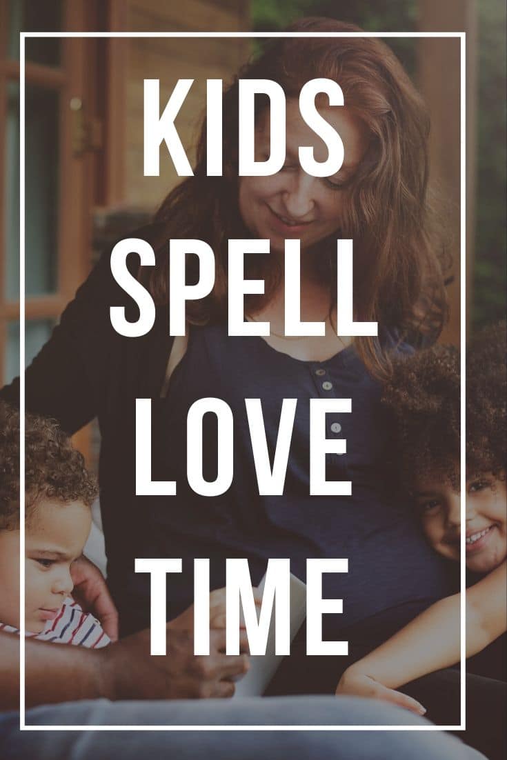 Kids Spell Love Time