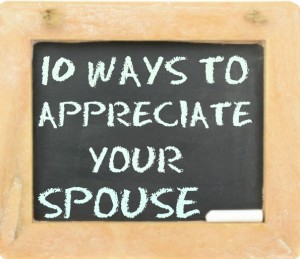 appreciating your spouse