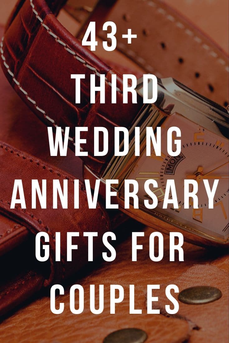 Best Leather Anniversary Gifts Ideas for Him and Her: 45 Unique Presents to Celebrate Your Third Wedding Anniversary 2022