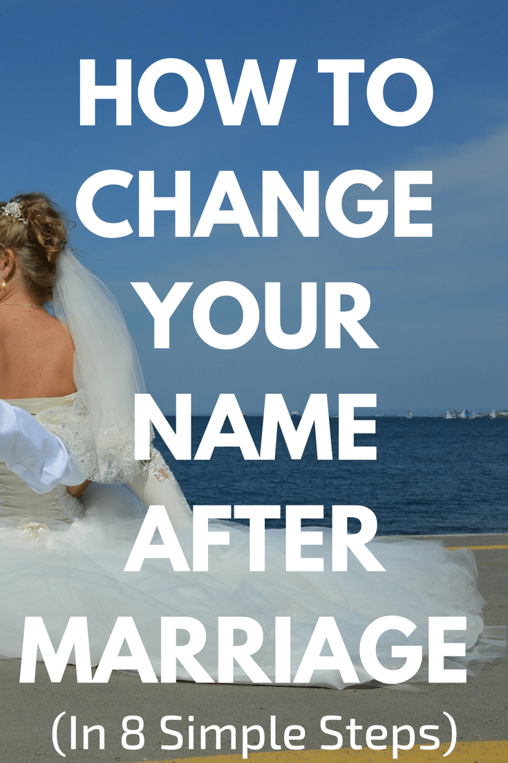 How to Change Your Name After Marriage in 8 Simple Steps US (Plus FREE Name Change Checklist Printable PDF)