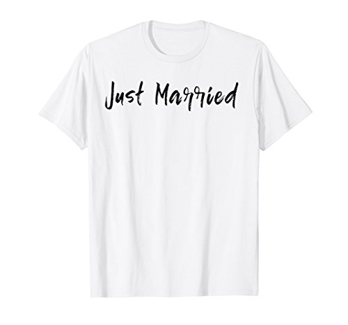 Best 6 Just Married T Shirts for Couples, Newlyweds, Bride and Groom ...