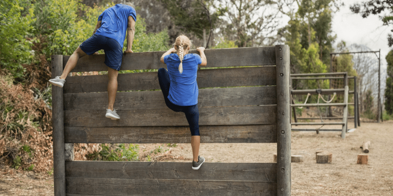 Bucket list for couples obstacle race