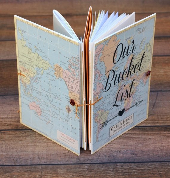 bucket list travel book