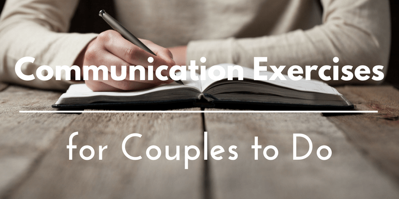 Communication exercises for couples worksheets